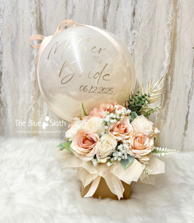 Floral Box with Balloon
